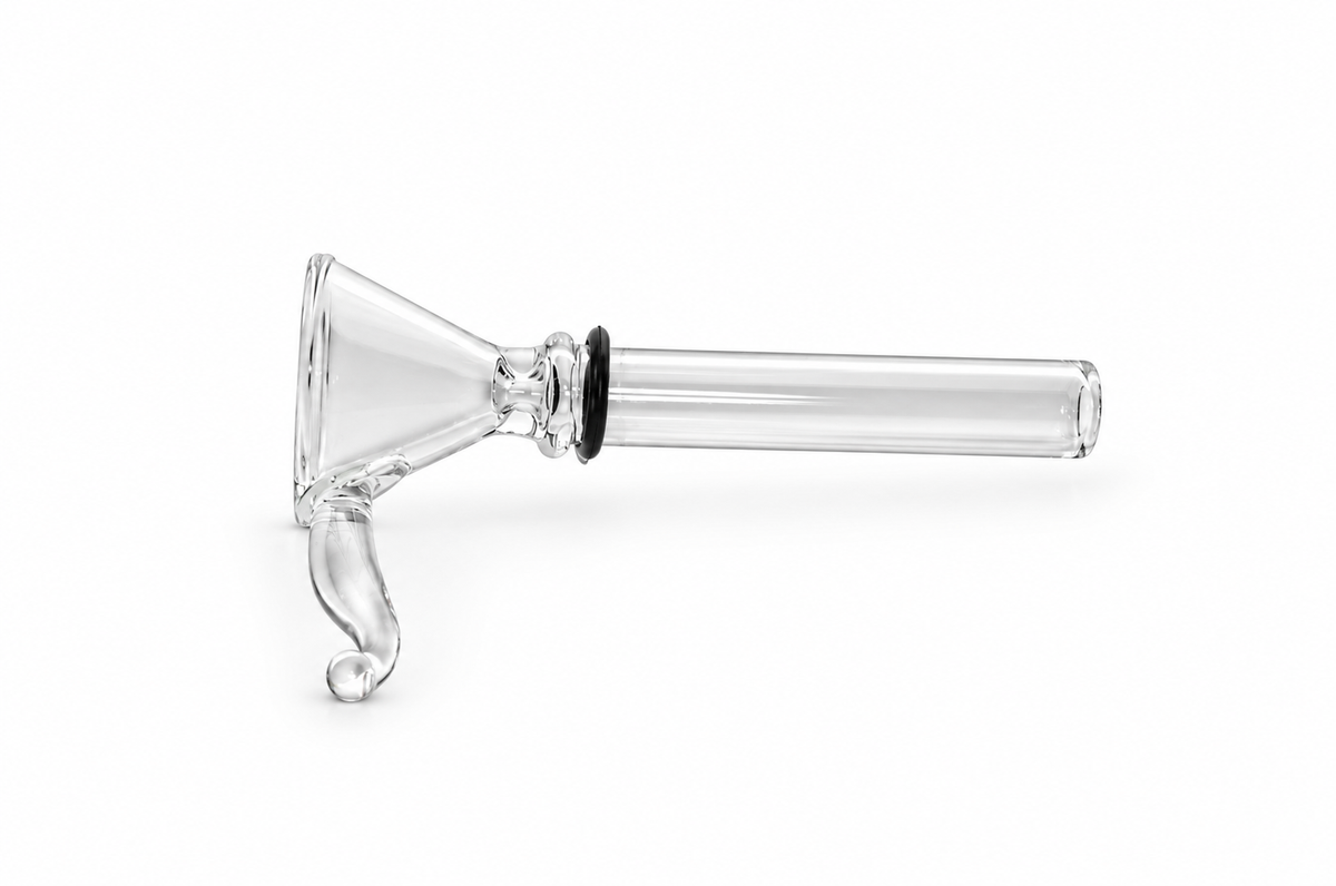 Glass Pull-Stem Bowl – 3" Stem