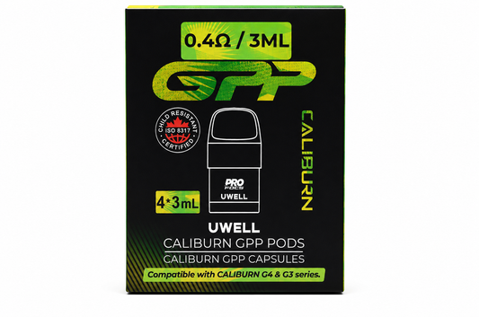 Uwell Caliburn GPP Pods 0.4Ω 3mL (4 Pack)