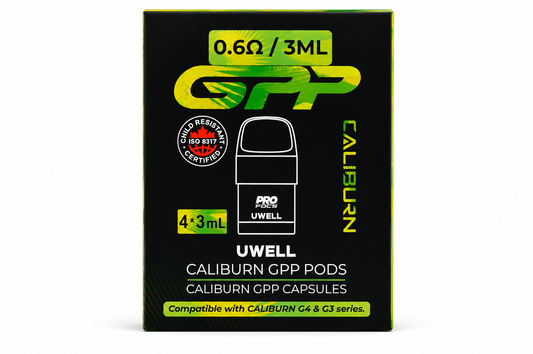 Uwell Caliburn GPP Pods 0.6Ω 3mL (4 Pack)