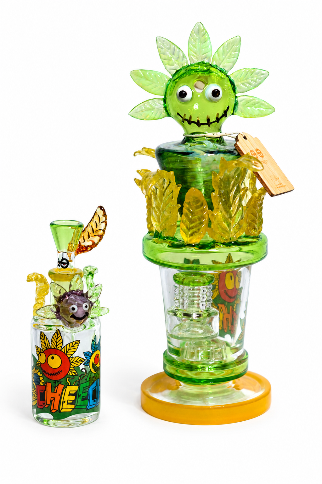 Cheech & Chong 11.5" Sunflower Tube with Ash Catcher