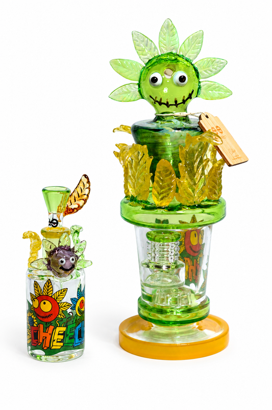 Cheech & Chong 11.5" Sunflower Tube with Ash Catcher