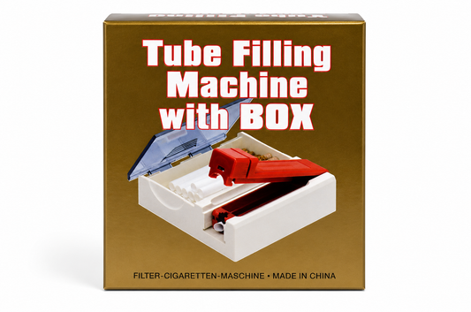 Cigarette Tube Filling Machine with Storage Box