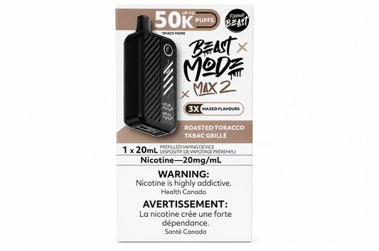 Flavour Beast Mode Max 2 50k – Roasted Tobacco
