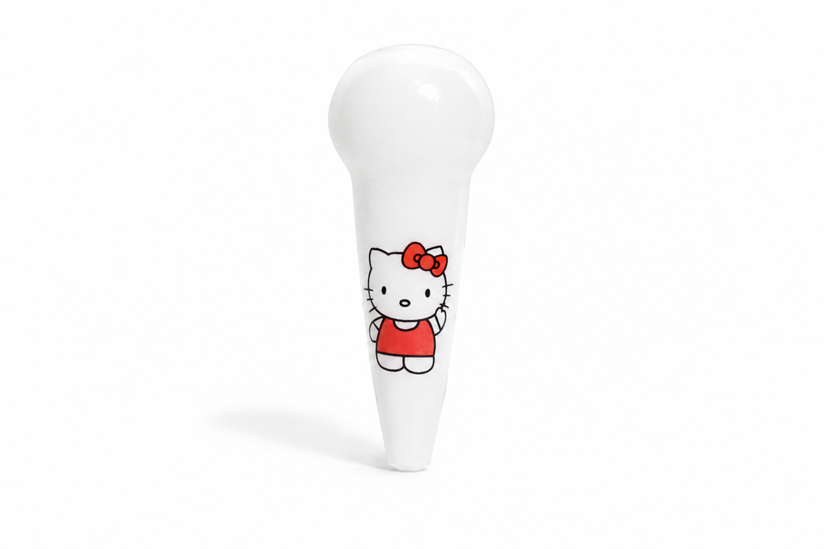Hello Kitty Glass Spoon Pipe – 3.5"