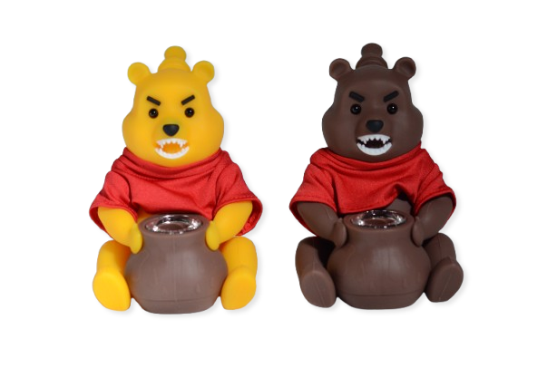 5" Arsenal Honey Bear Bubbler