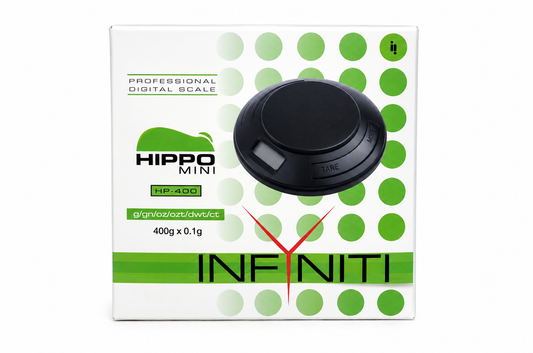 Infyniti Hippo Mini Digital Scale – 400g × 0.1g