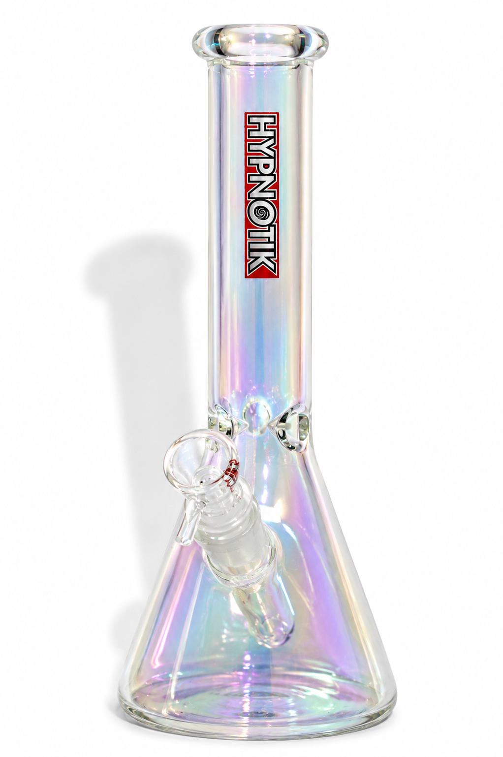 Hypnotik 10" Iridescent Metallic Beaker Bong