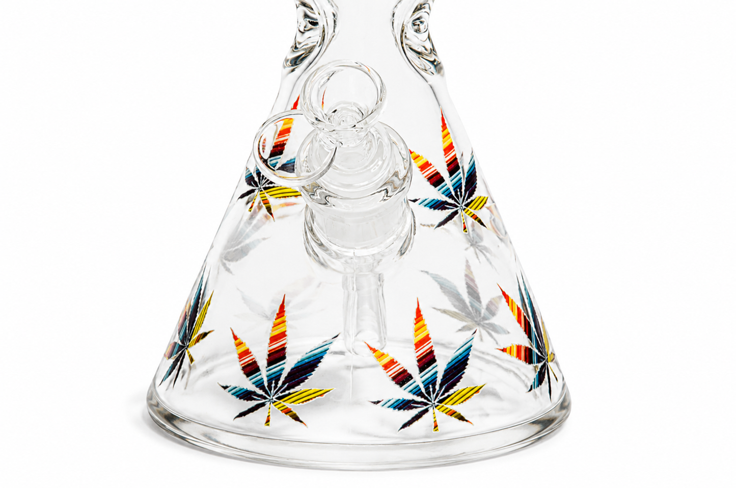 Arsenal 12" Leafs Beaker Bong