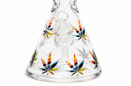 Arsenal 12" Leafs Beaker Bong