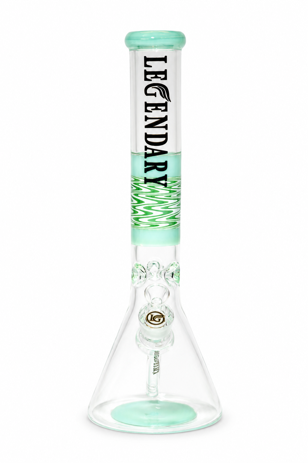 Legendary 16" Wig Wag Beaker Water Pipe