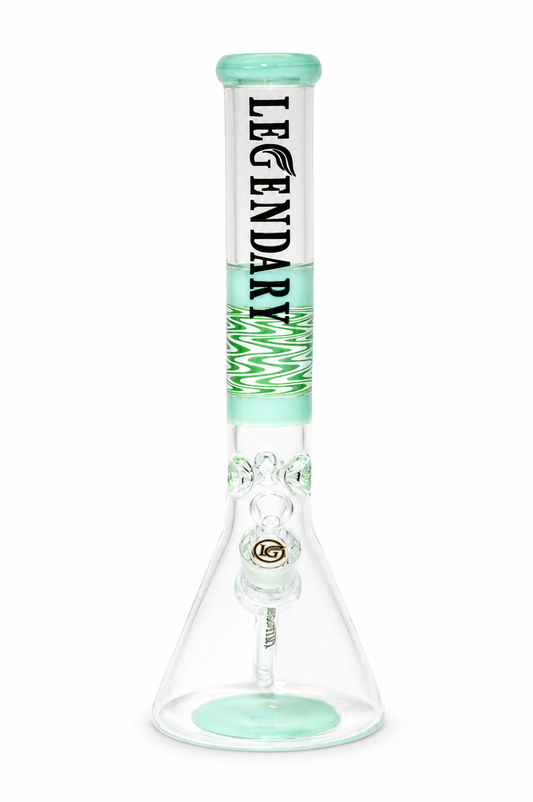 Legendary 16" Wig Wag Beaker Water Pipe