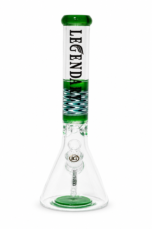 Legendary 16" Wig Wag Beaker Water Pipe