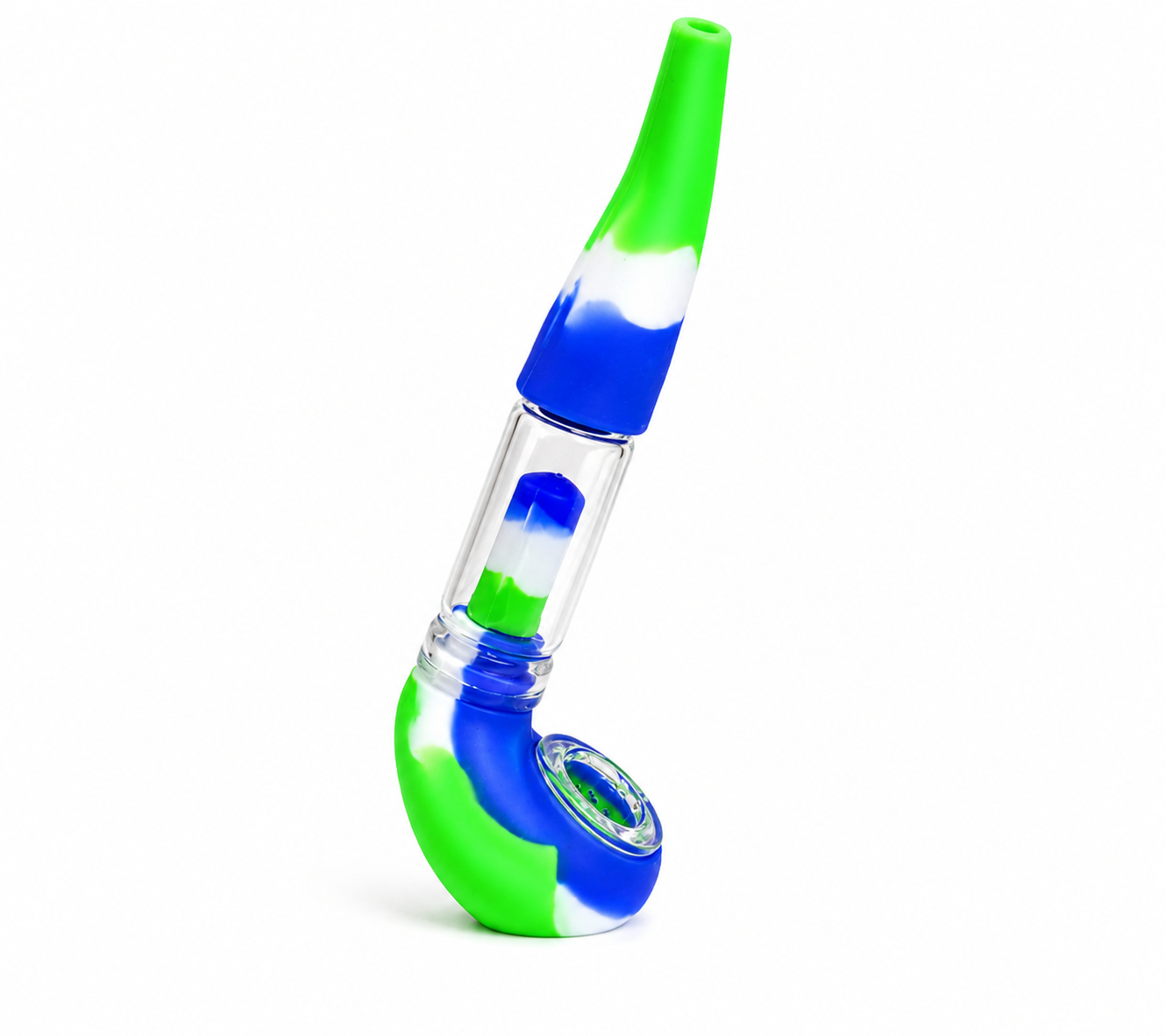 6" Silicone Sherlock Bubbler
