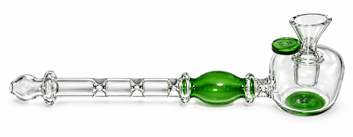 Nice Glass 9" Handpipe with Bowl