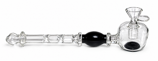 Nice Glass 9" Handpipe with Bowl