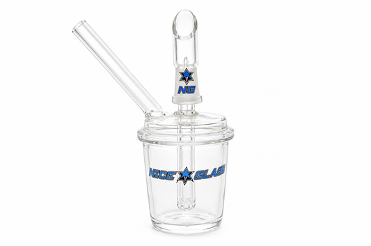 Nice Glass Mini Cup Oiler with Nectar Collector Attachment