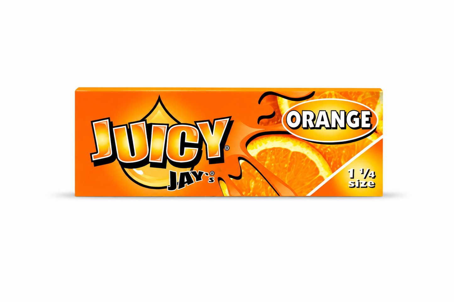 Juicy Jay's Orange 1¼ Rolling Papers