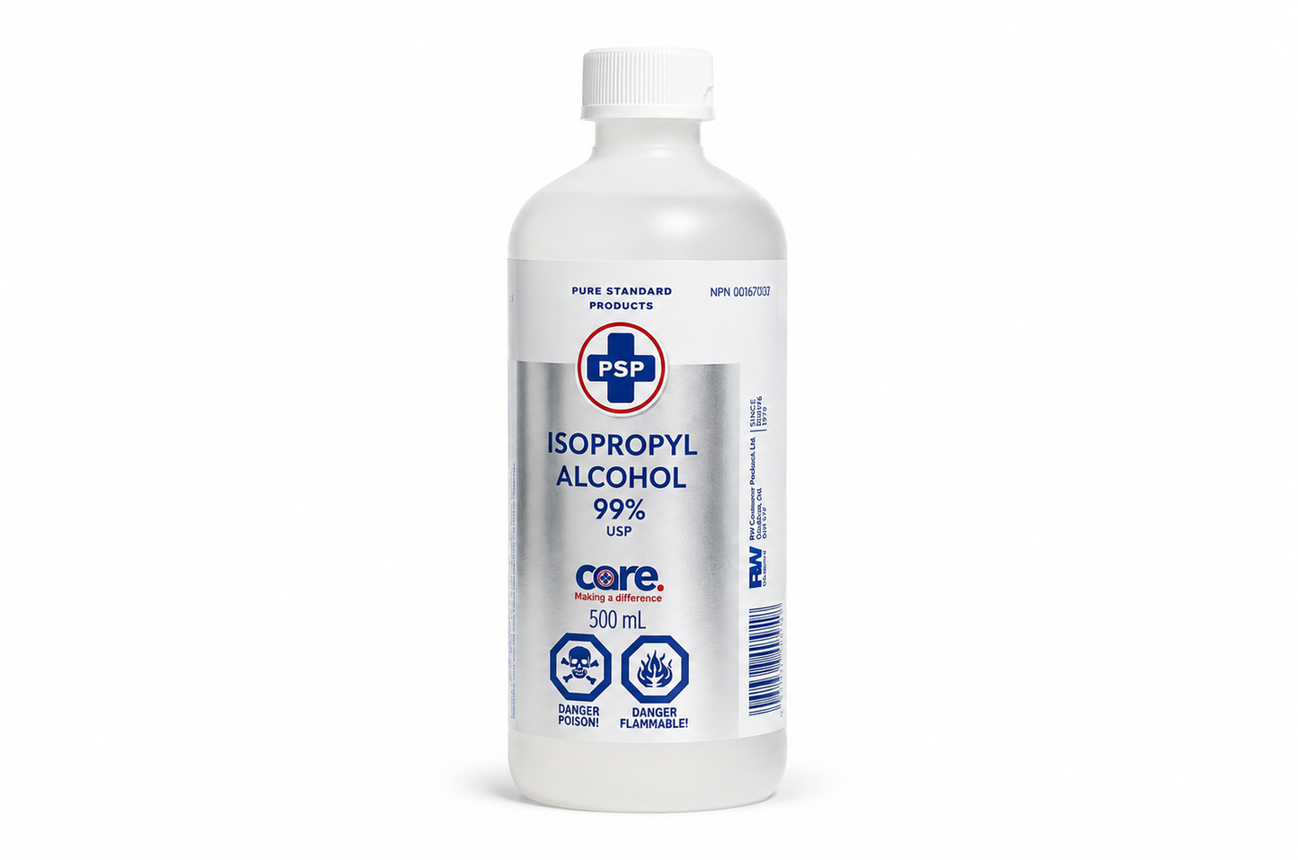 PSP Isopropyl Alcohol 99% USP – 500 mL