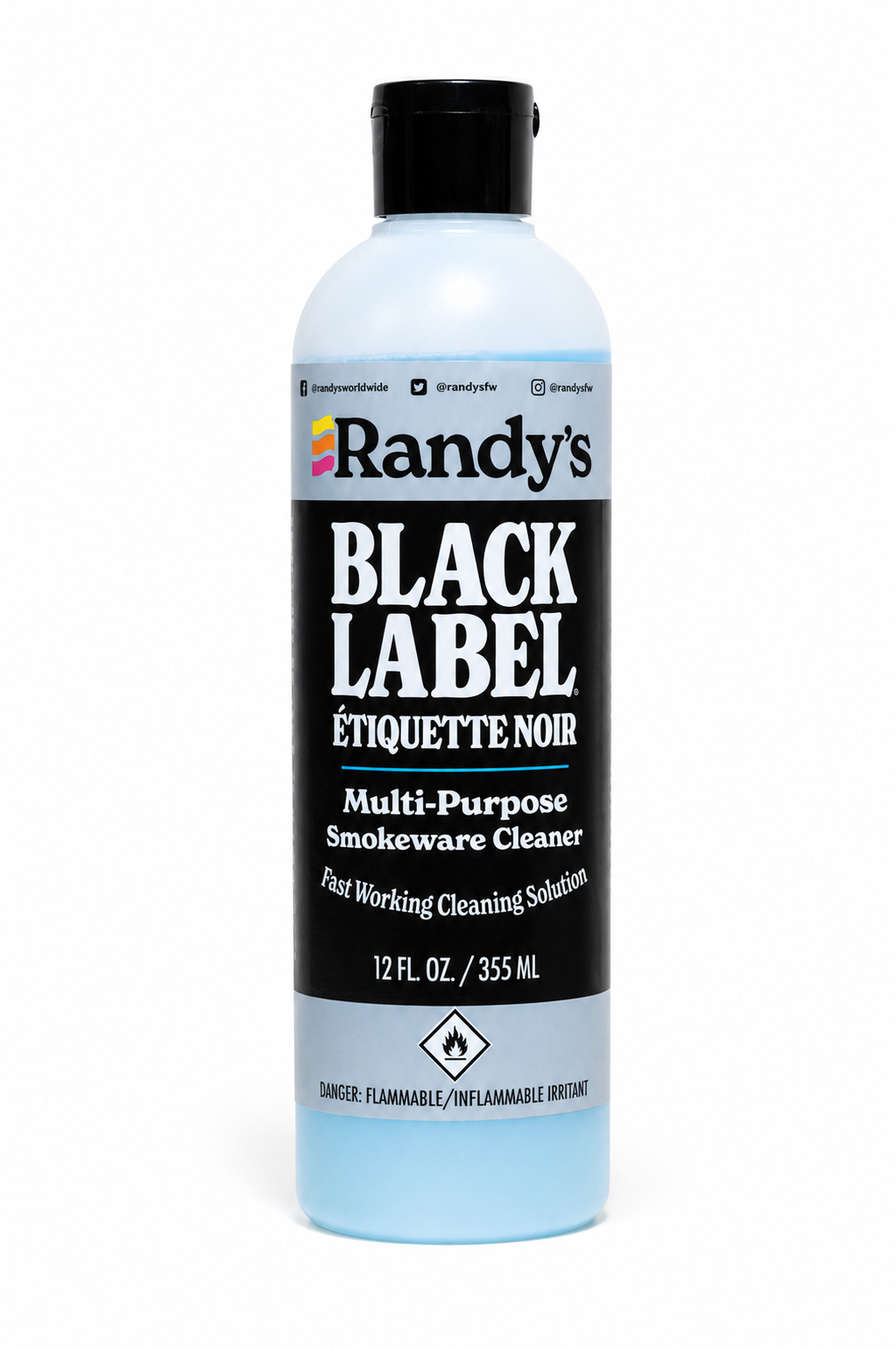 Randy's Black Label Multi-Purpose Smokeware Cleaner – 12 fl oz
