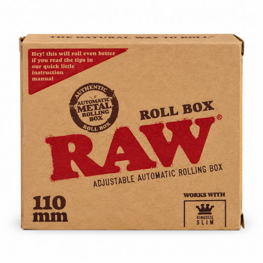 RAW Automatic Metal Rolling Box – 110mm King Size