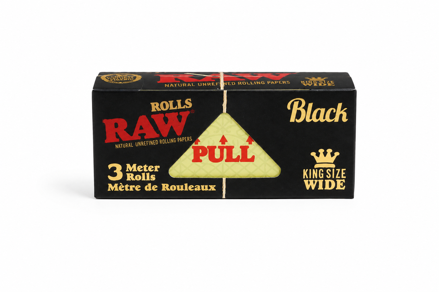 RAW Black King Size Wide 3 Meter Roll