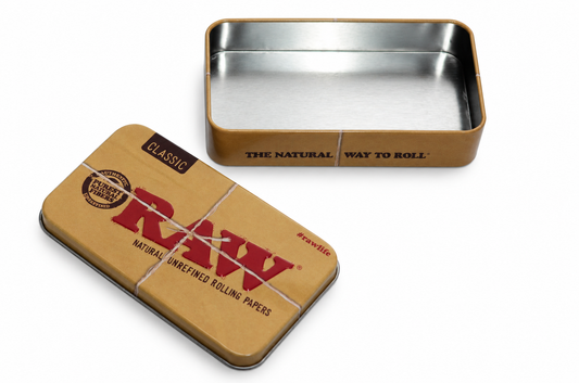 RAW Classic Metal Tin Box – Large