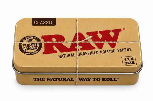 RAW Classic Metal Tin Box – Large