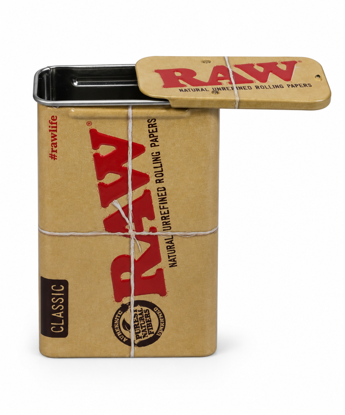 RAW Classic Metal Slide Tin – Tall