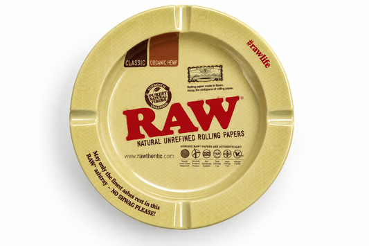 RAW Round Metal Ashtray – 5.5"