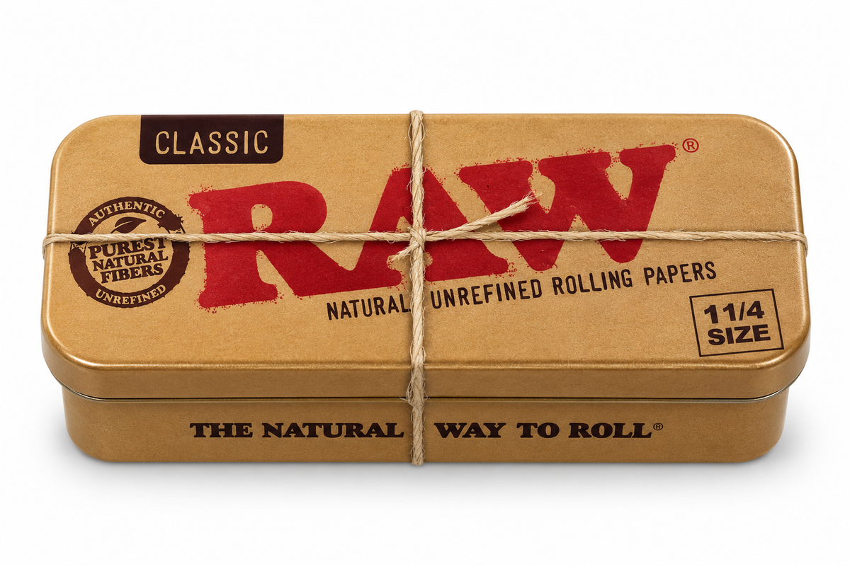 RAW Classic Metal Tin – 1¼ Size