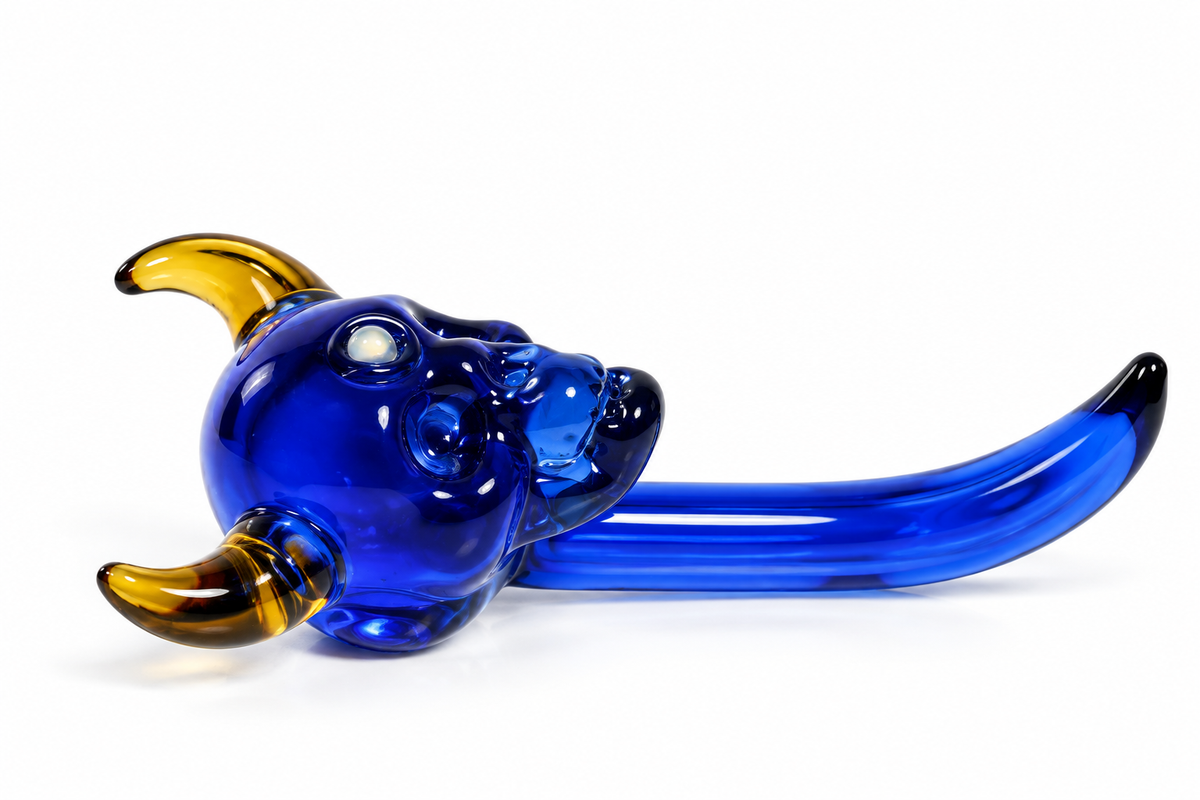 Glass Skull Dab Tool – 3"