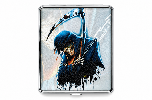 Skull Metal Cigarette Case