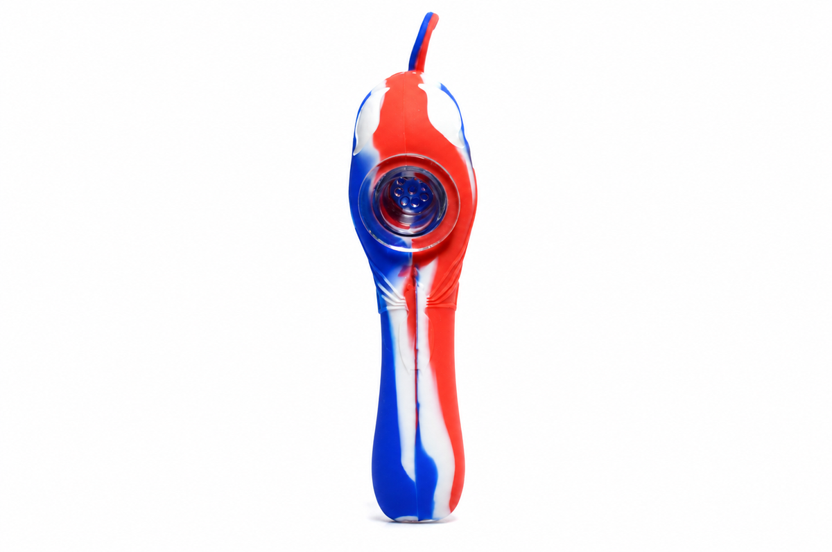 5" Snake Silicone Hand Pipe