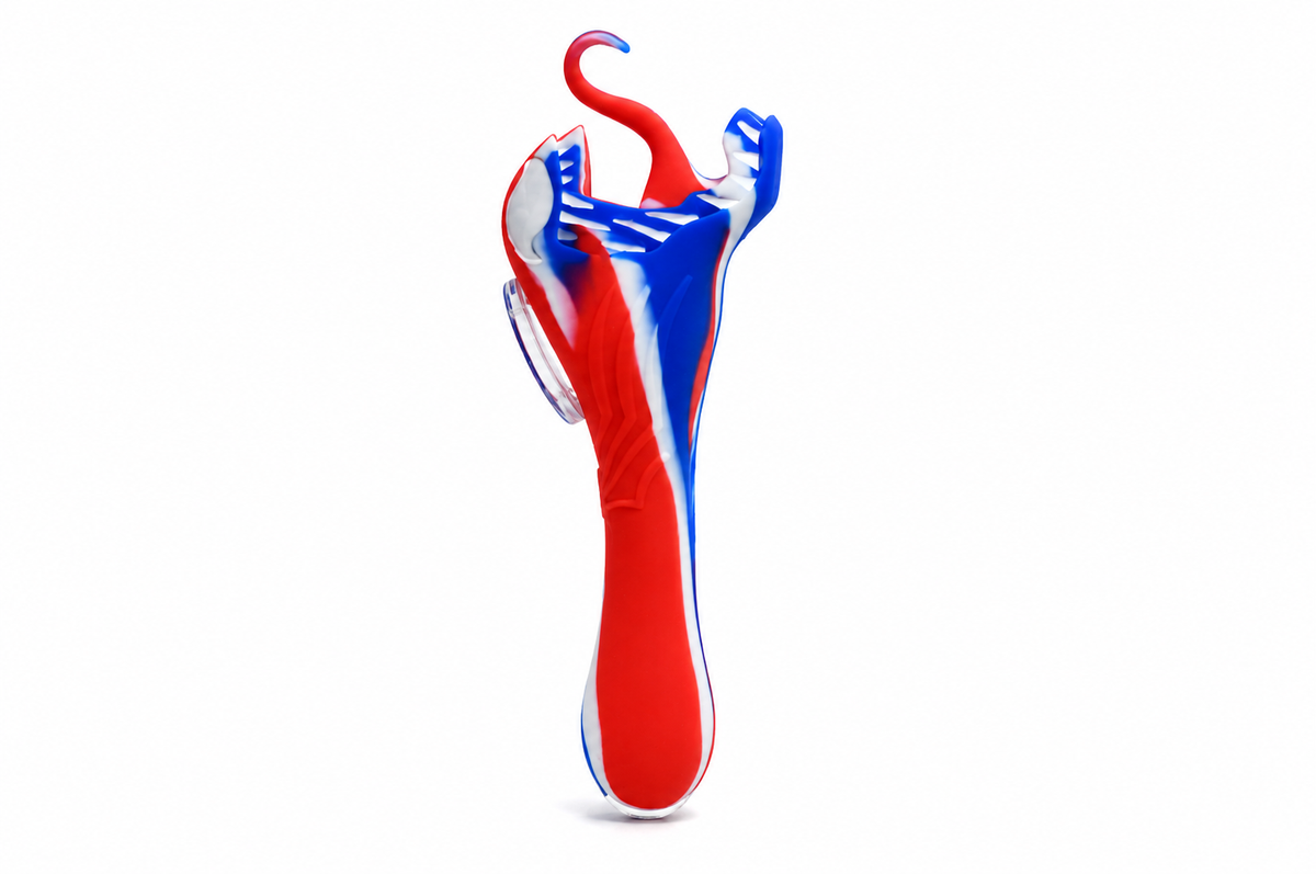 5" Snake Silicone Hand Pipe