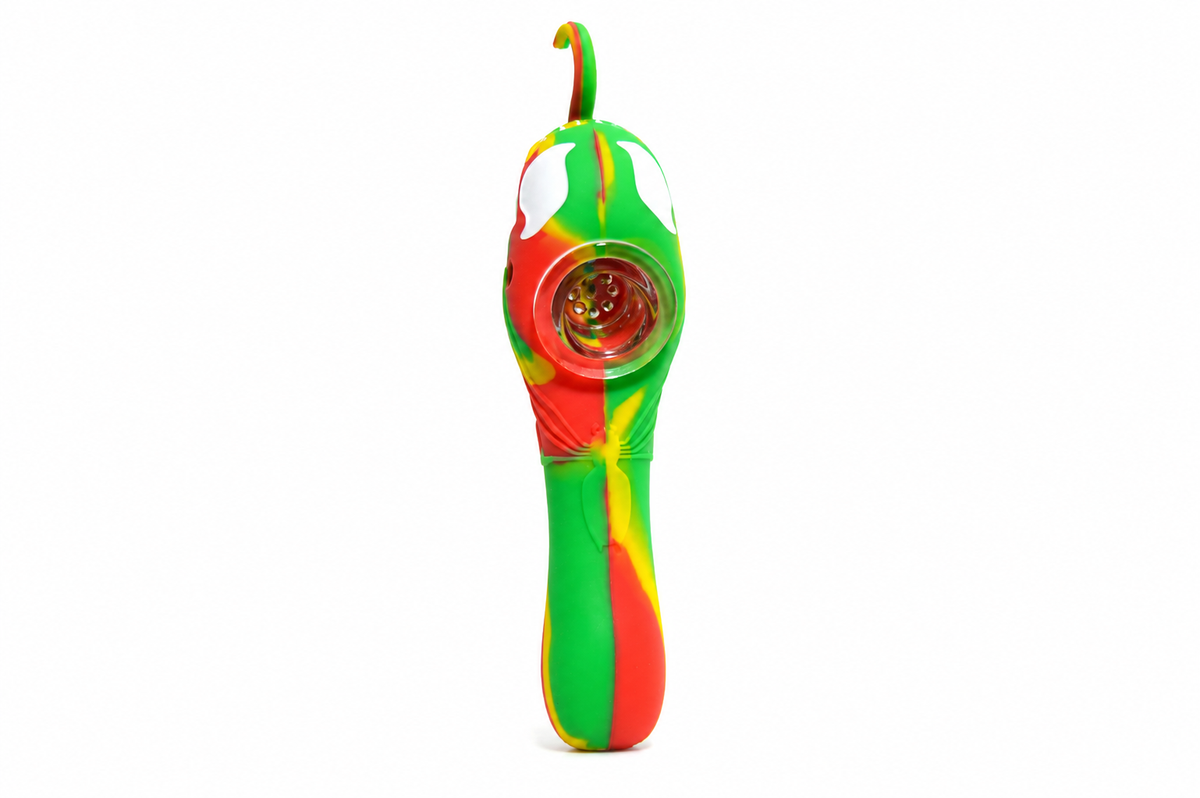 5" Snake Silicone Hand Pipe