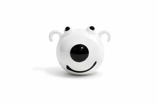 NG Dog Head Glass Pipe – 4.5"