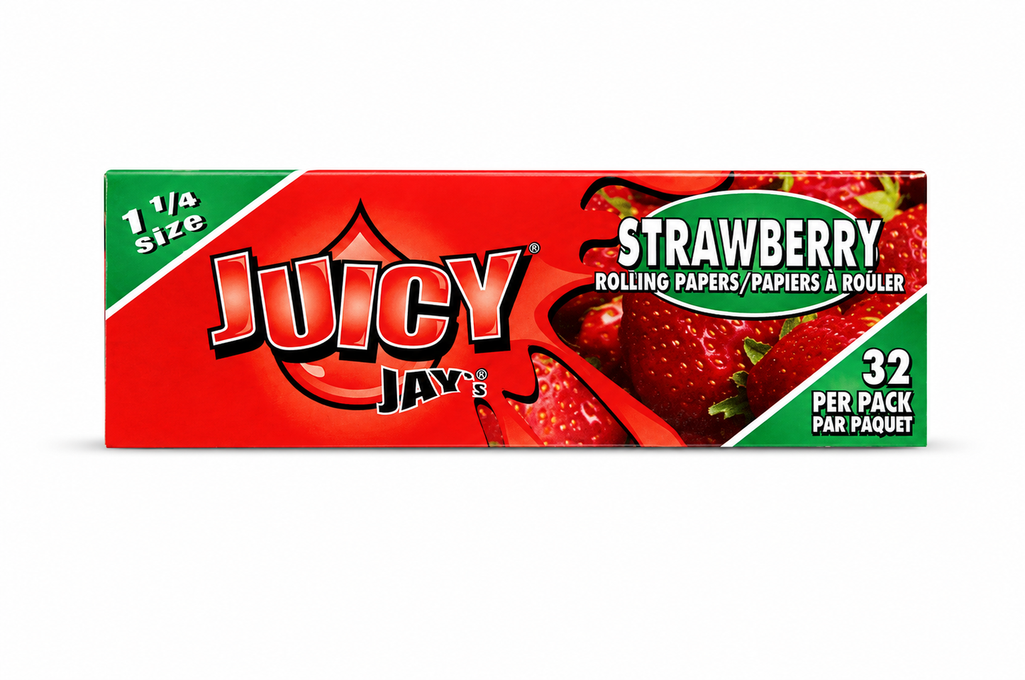 Juicy Jay's Strawberry 1¼ Rolling Papers