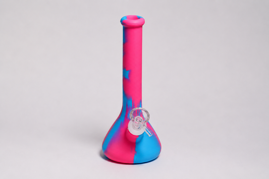 7.5" Slim Silicone Beaker Waterpipe