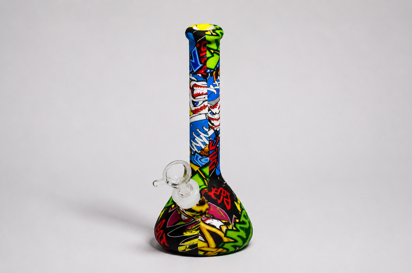 7.5" Slim Silicone Beaker Waterpipe