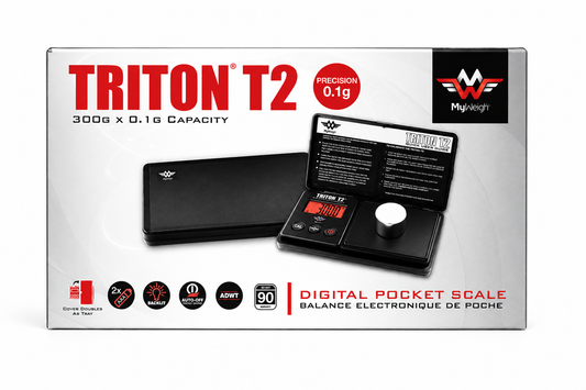 MyWeigh Triton T2 Digital Pocket Scale – 300g × 0.1g