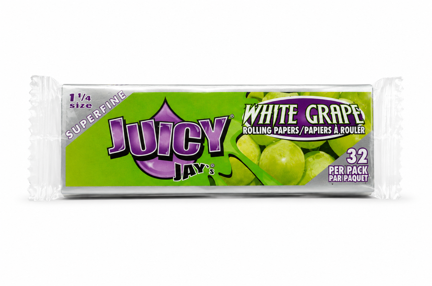 Juicy Jay's White Grape 1¼ Rolling Papers
