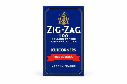 Zig-Zag Blue Kutcorners Rolling Papers