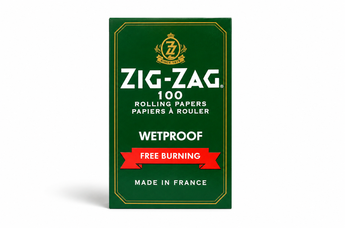 Zig-Zag Green Wetproof Rolling Papers